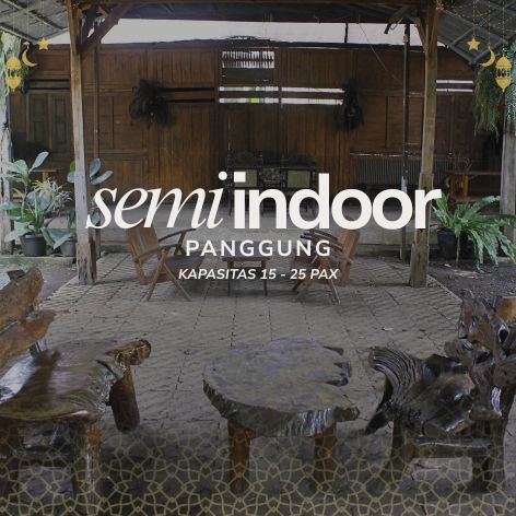 Semi indoor (panggung)